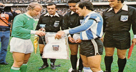 June 5 -1977- Buenos Aires -La Bombonera-Argentina 1-West Germany 3